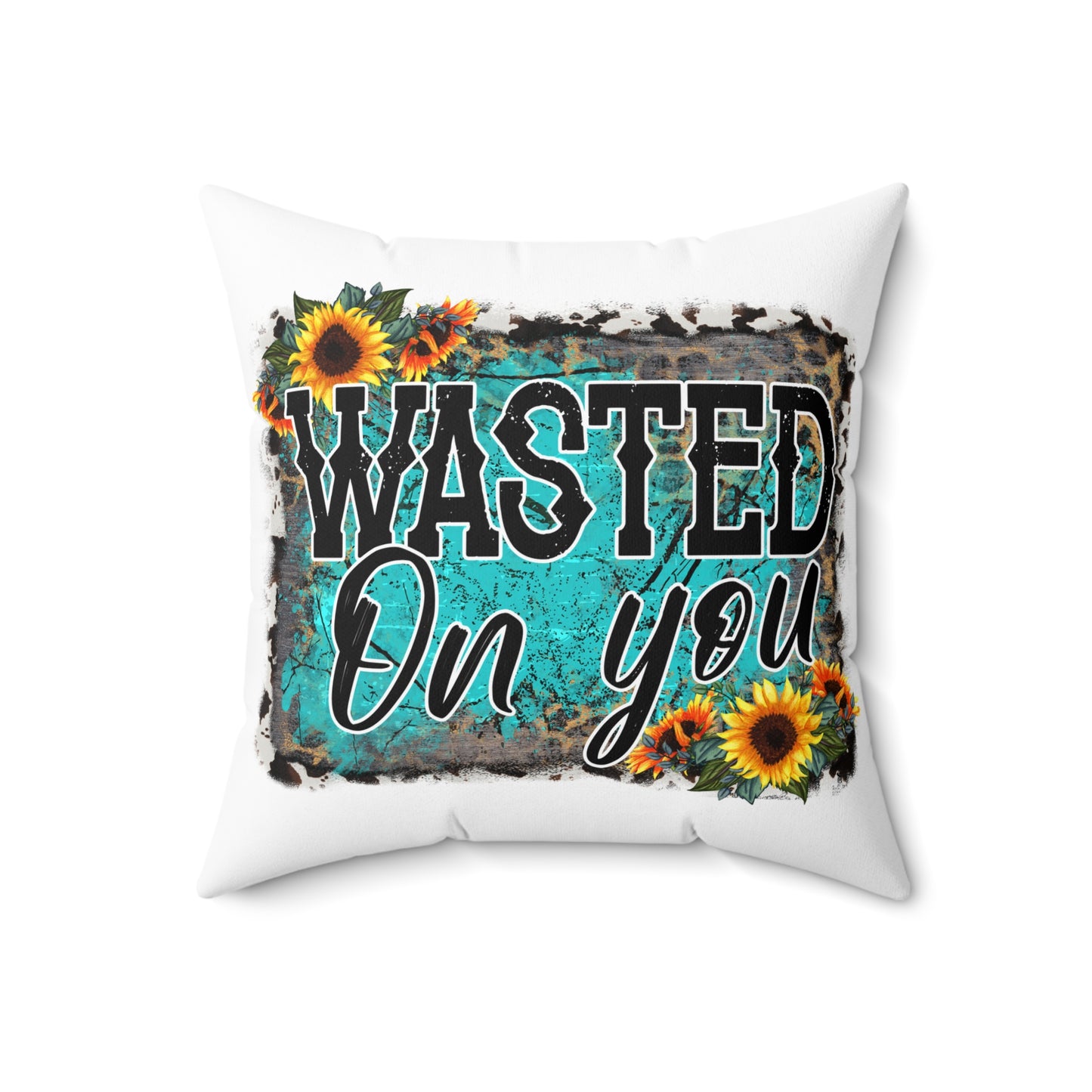 Spun Polyester Square Pillow