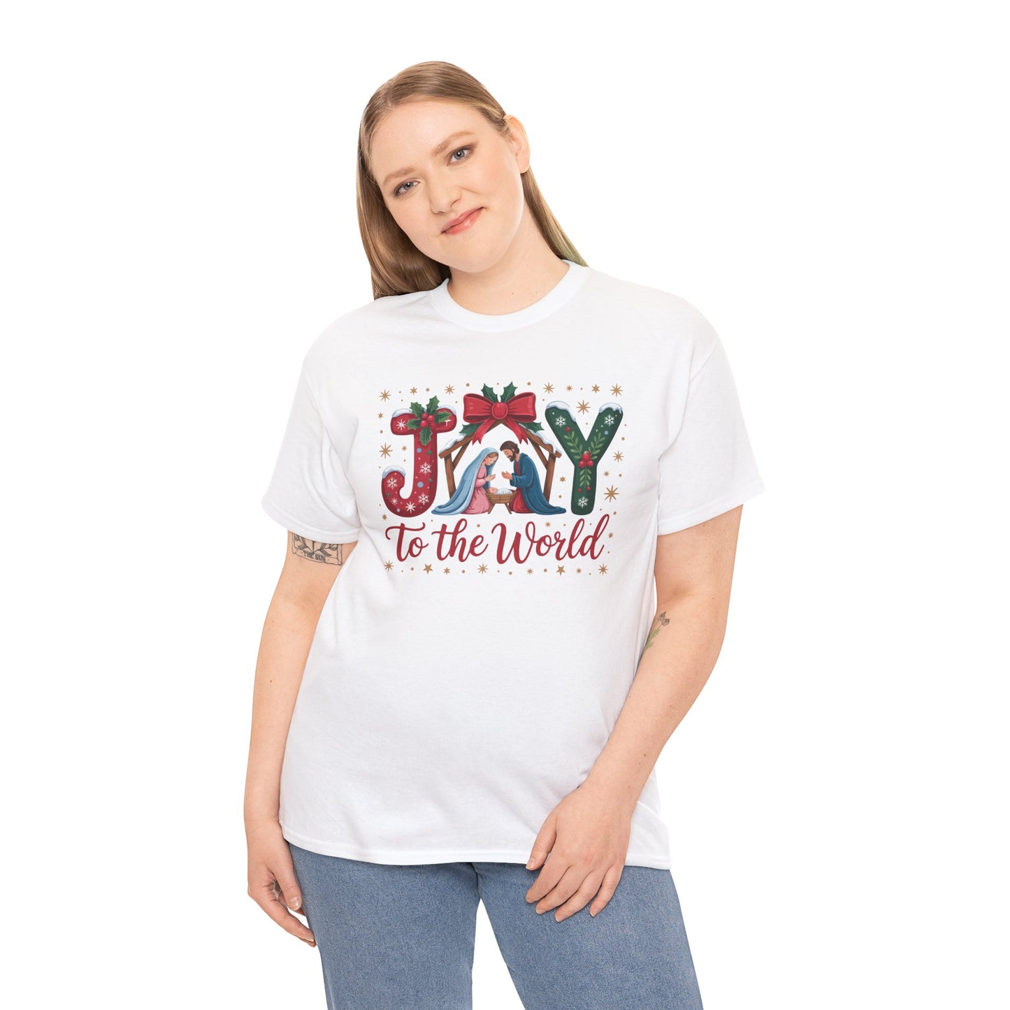 Joy to the World Christmas Tee