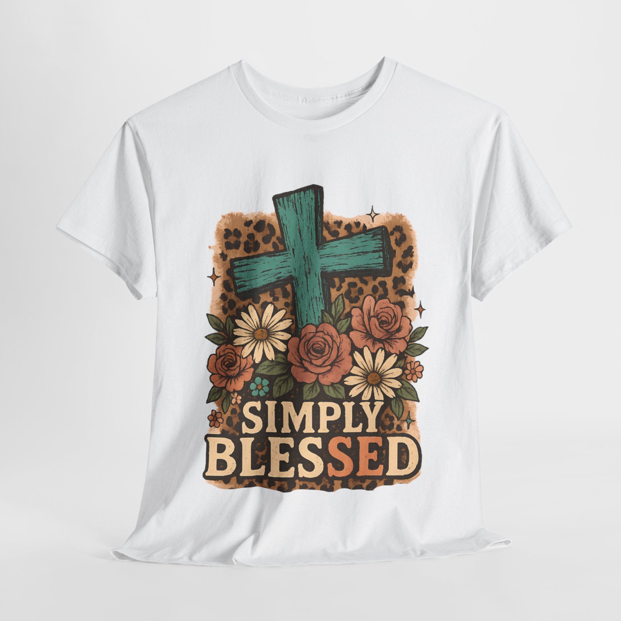 Simply Blessed Heavy Cotton Tee