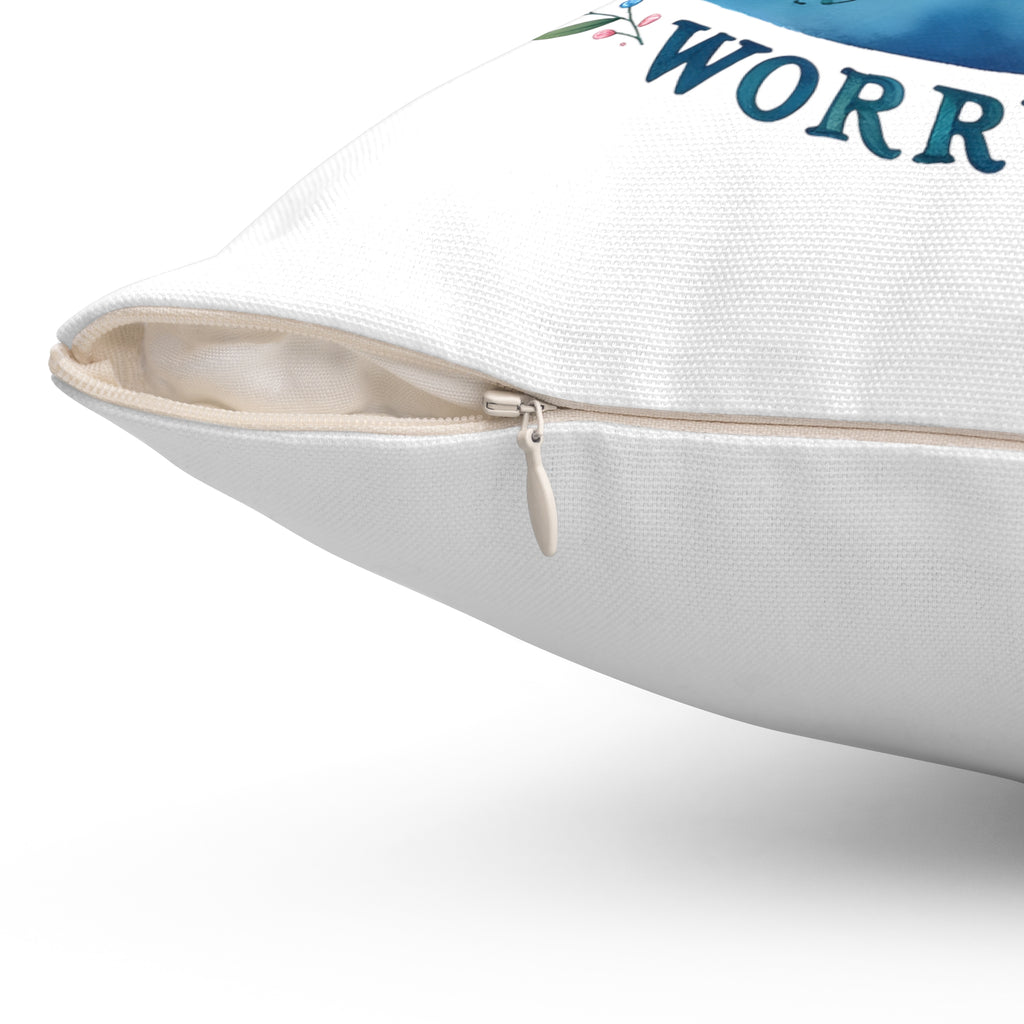 Spun Polyester Square Pillow