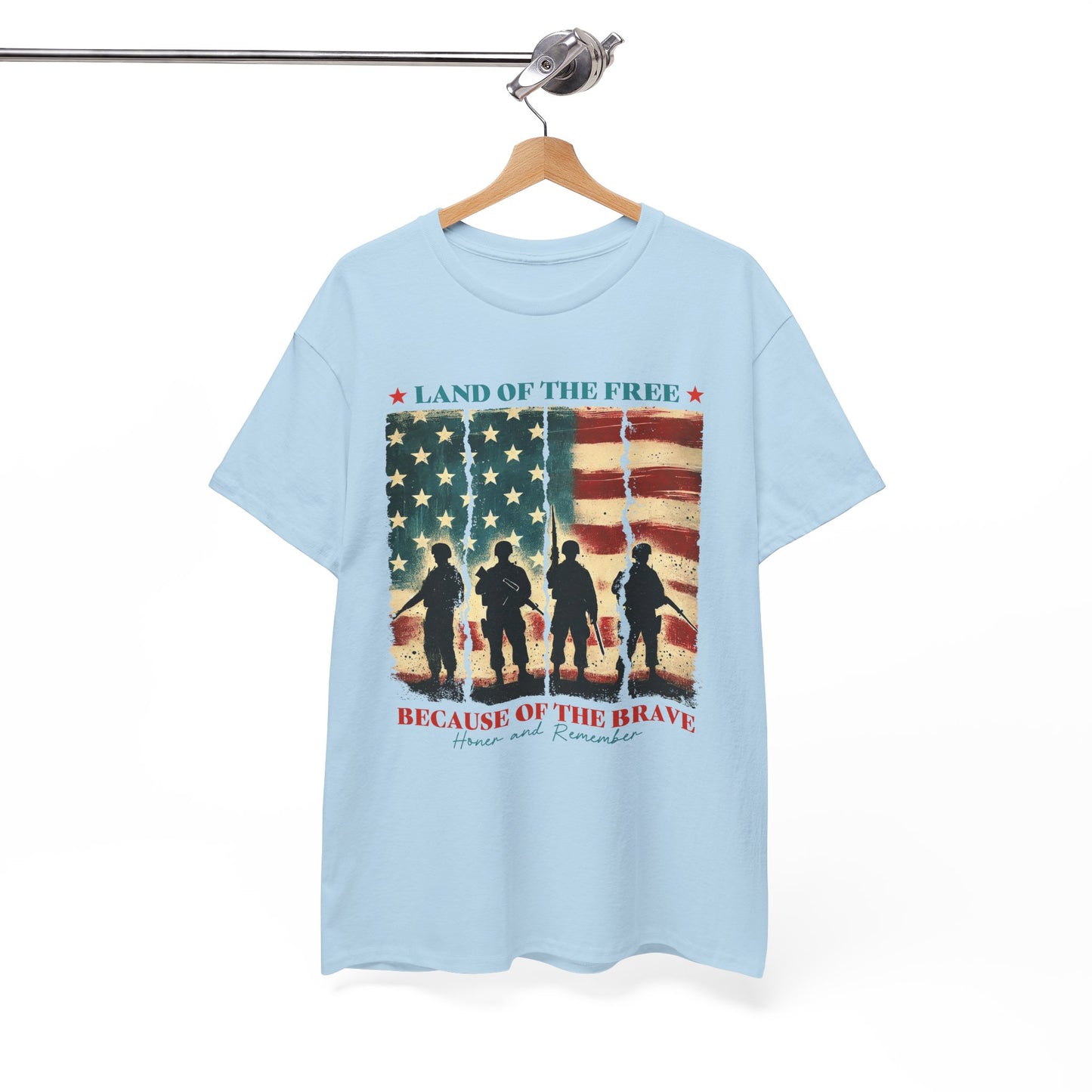 Land of the Free, Because of the Brave-Tee