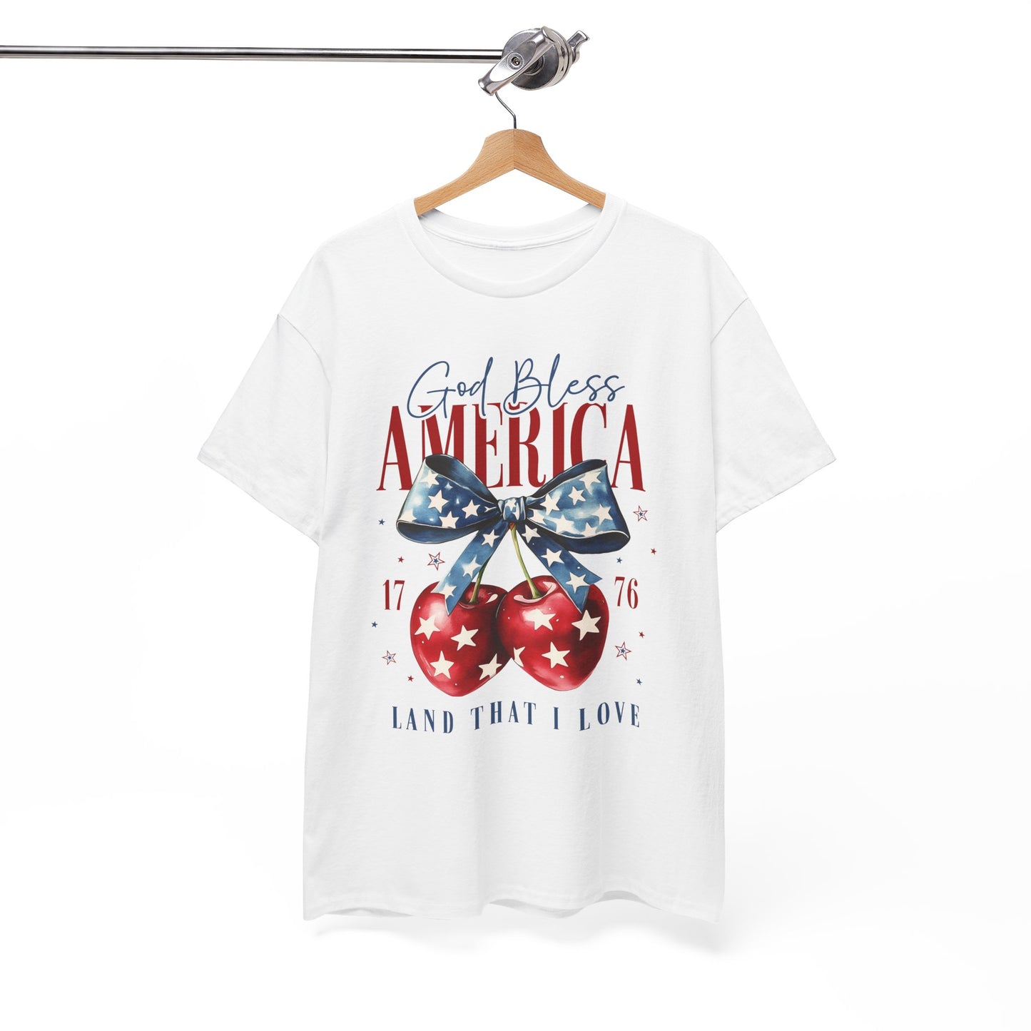 4th of July Tee - God Bless America Patriotic Shirt