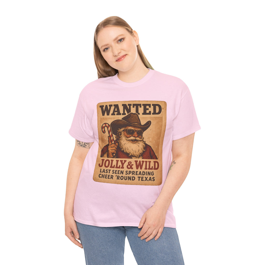 Wanted Jolly & Wild Santa T‑Shirt