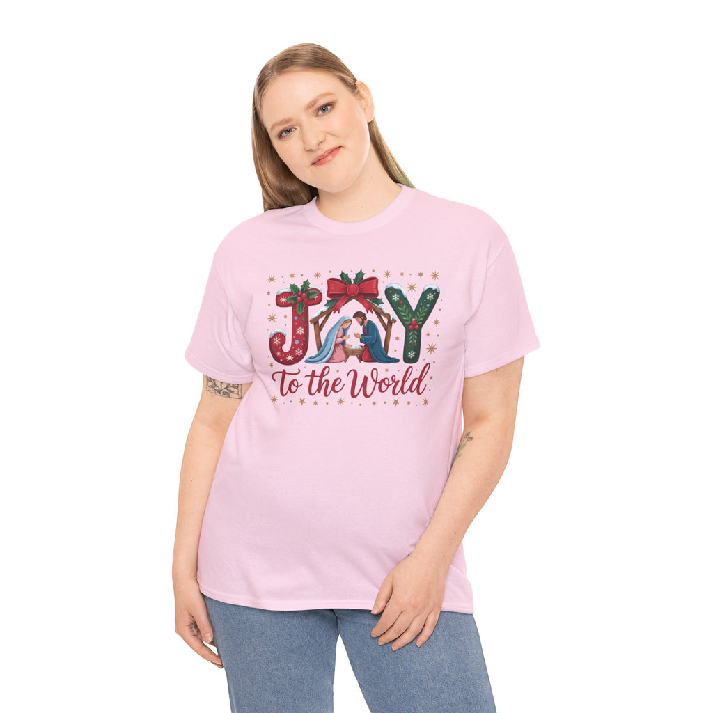 Joy to the World Christmas Tee