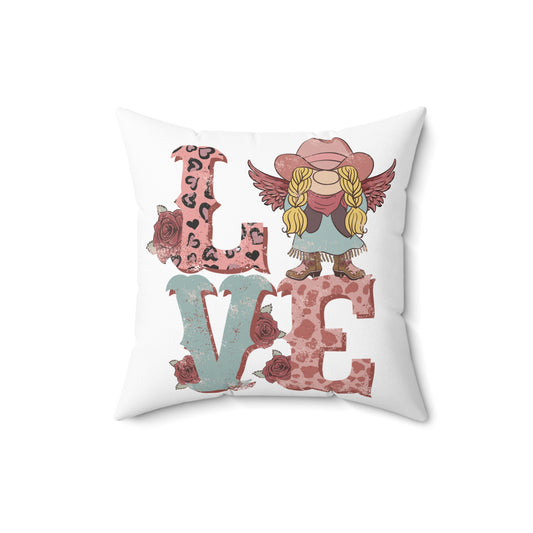 Spun Polyester Square Pillow