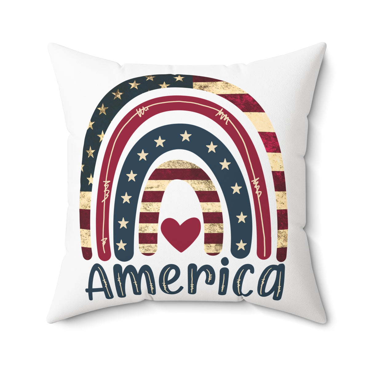 American Throw Pillow