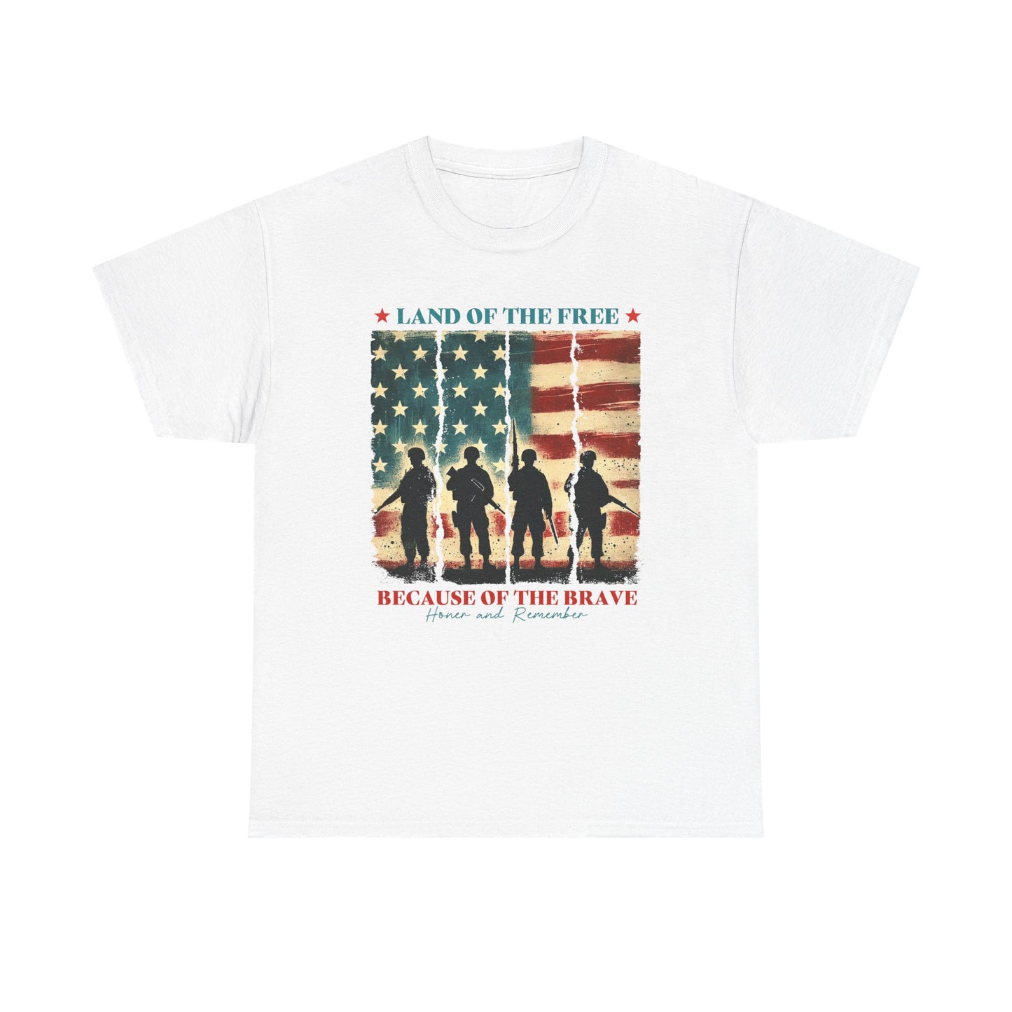 Land of the Free, Because of the Brave-Tee