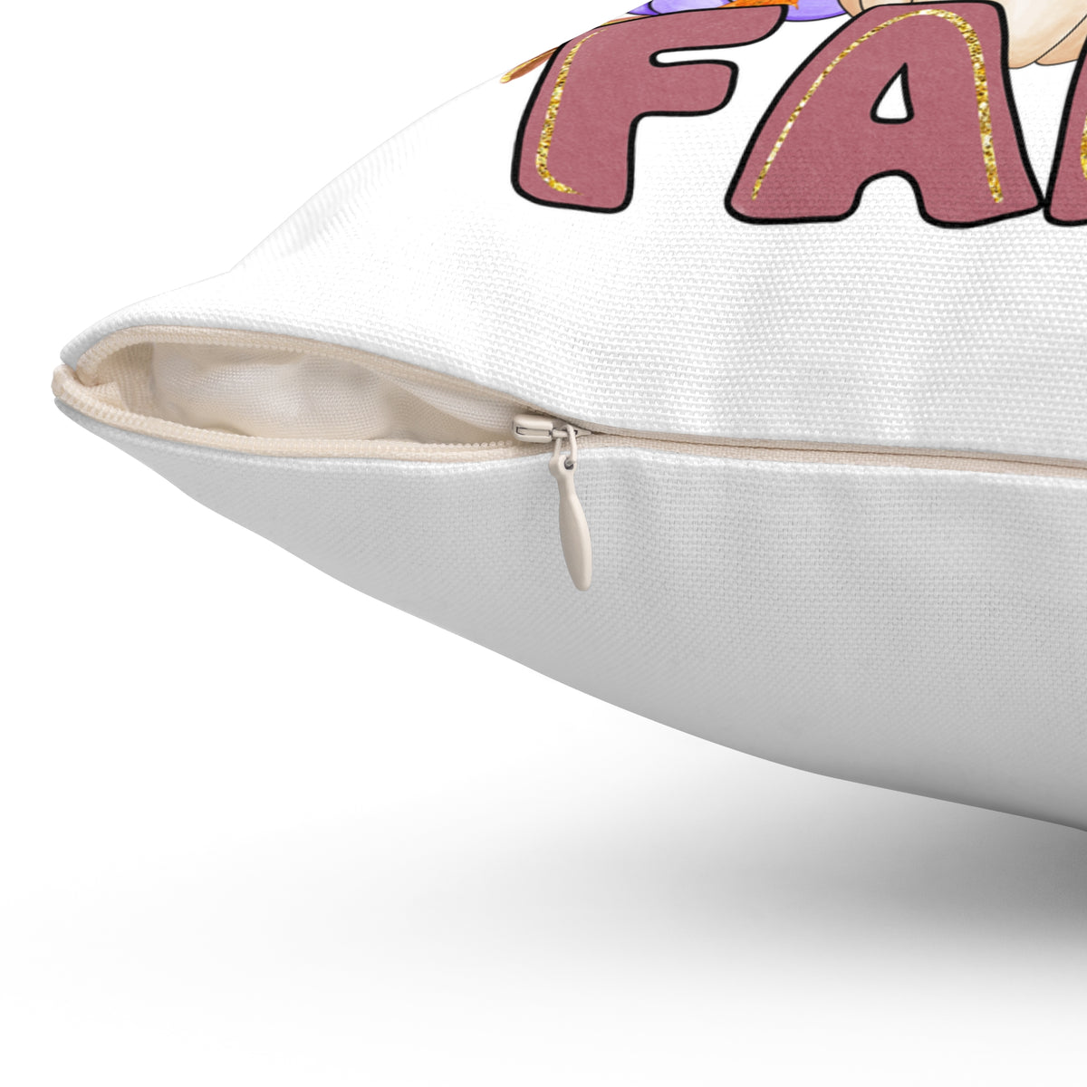 Fall Gnome Pillow — Autumn Pumpkin Gnome Decorative Throw Pillow