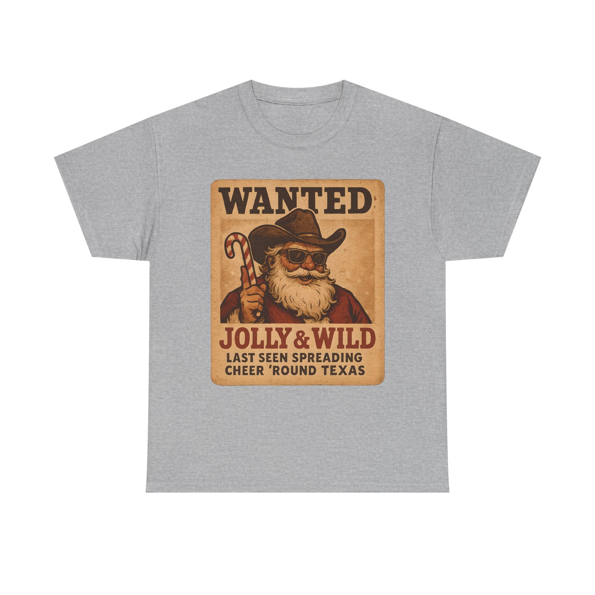 Wanted Jolly & Wild Santa T‑Shirt