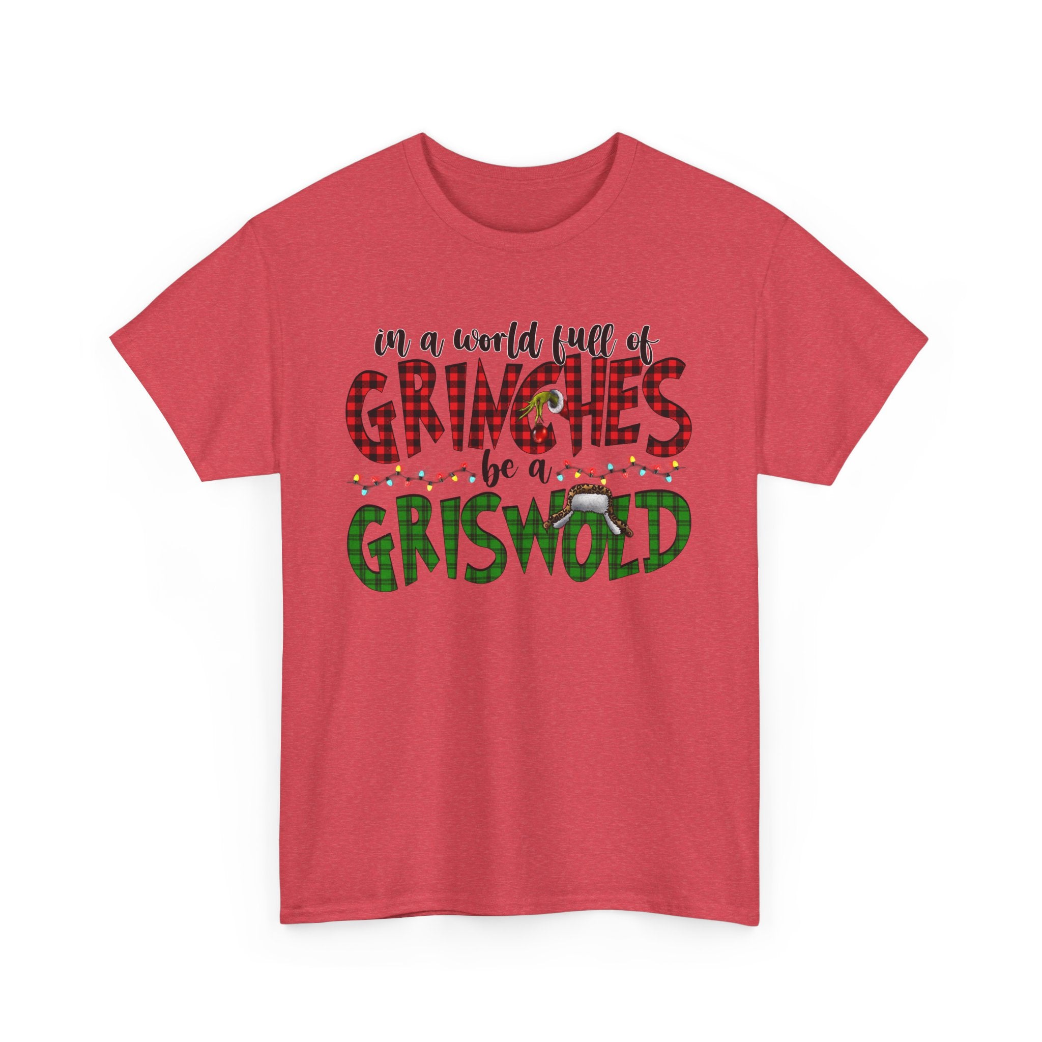 Griswold Holiday Heavy Cotton Tee - Perfect for Christmas Celebrations