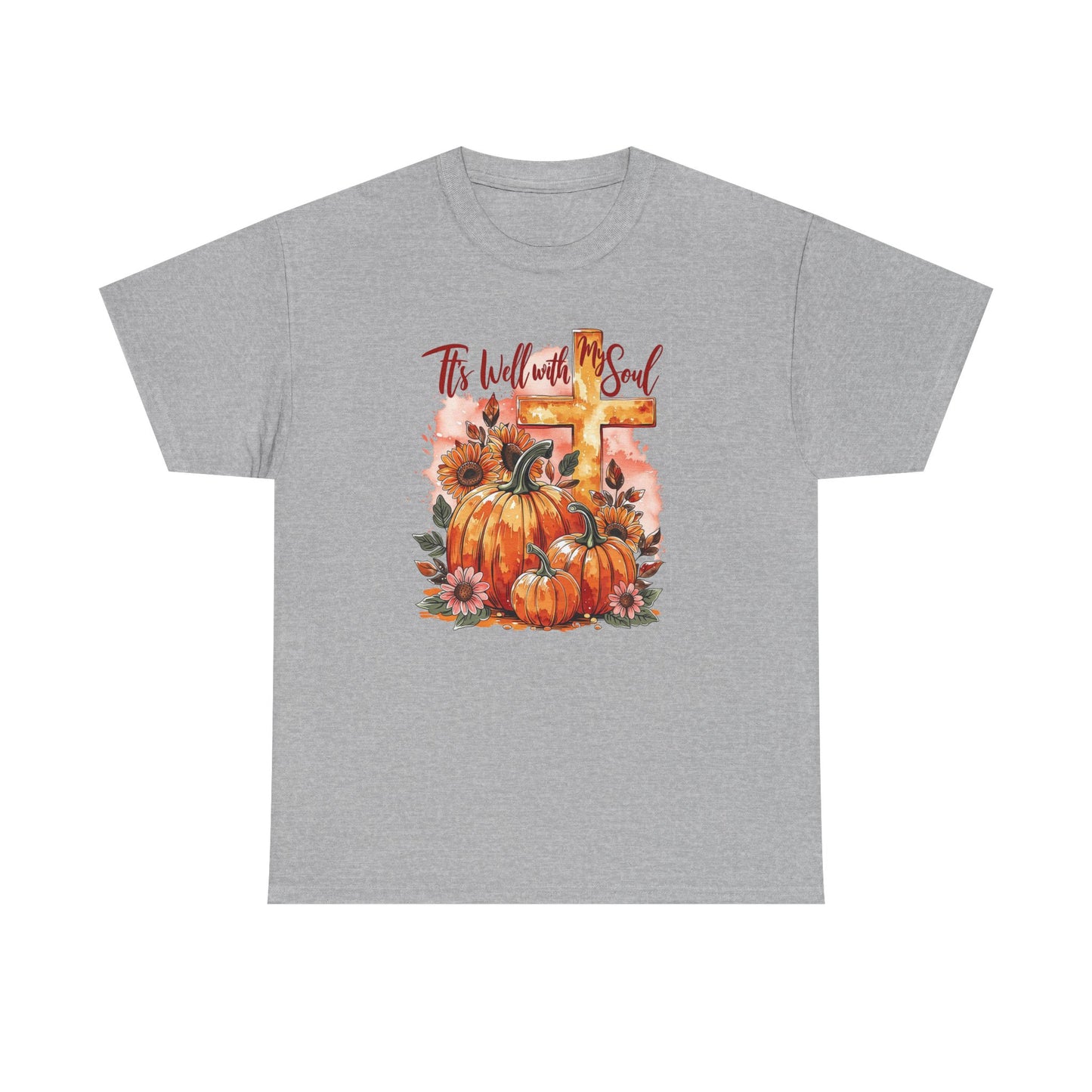 Fall Pumpkin Cross