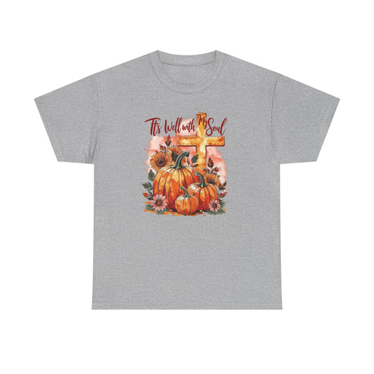 Fall Pumpkin Cross