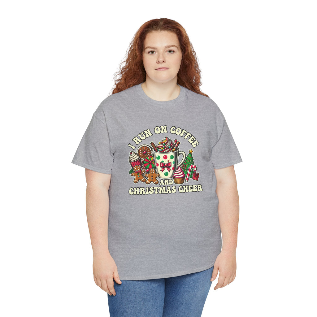 Funny Christmas Coffee Heavy Cotton Tee