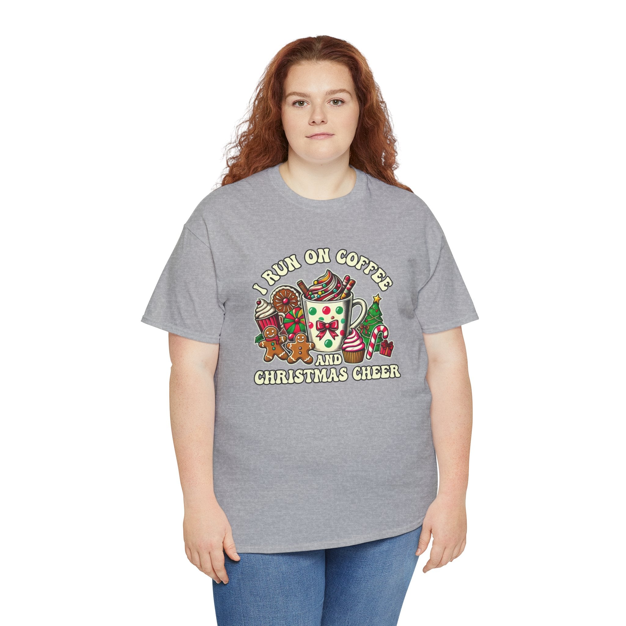 Funny Christmas Coffee Heavy Cotton Tee