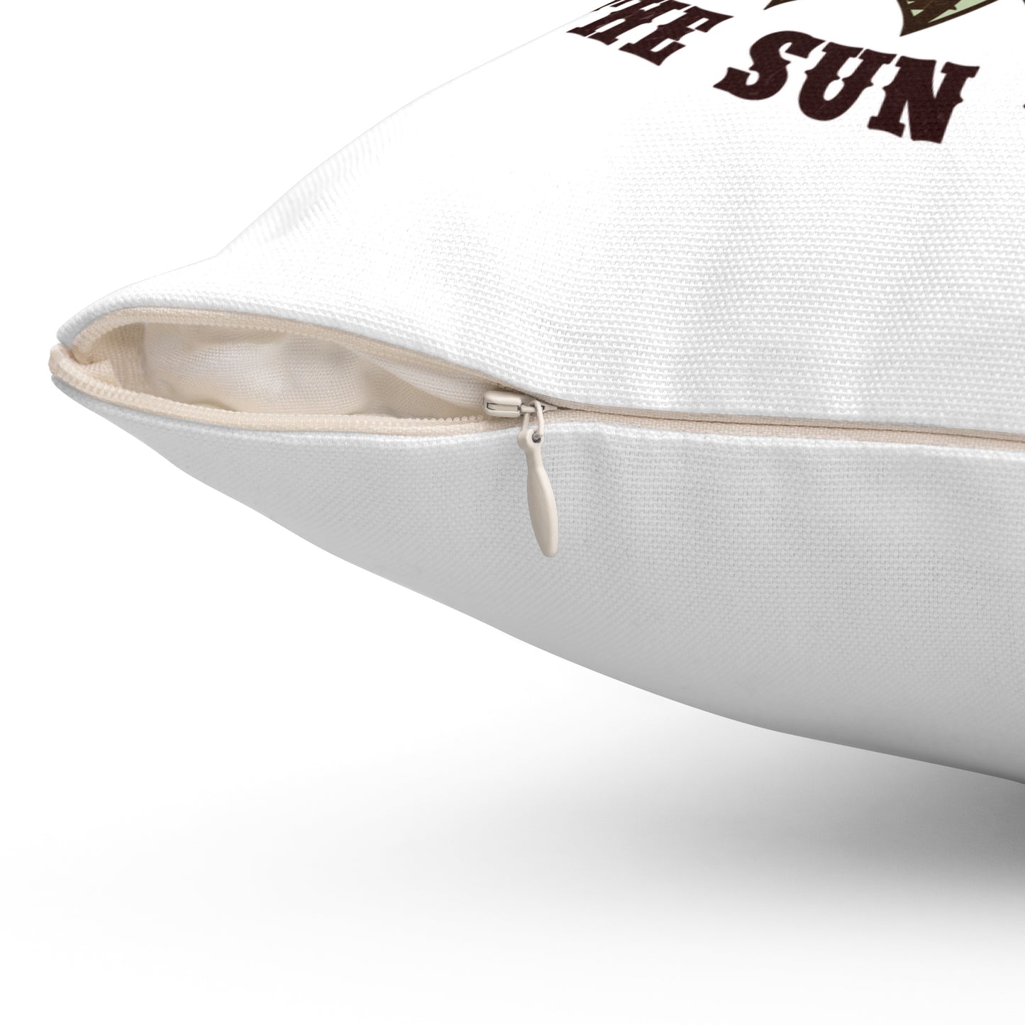 Spun Polyester Square Pillow