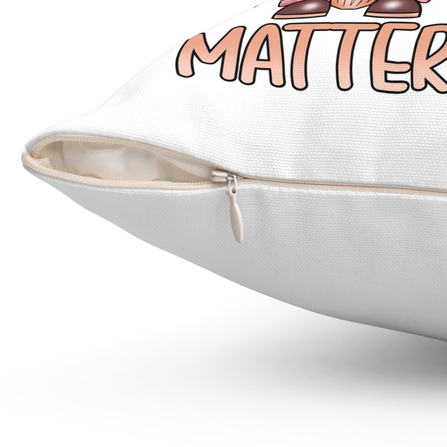 Spun Polyester Square Pillow