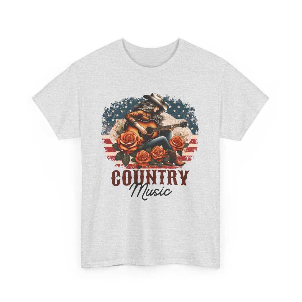 Country Music American Flag Tee