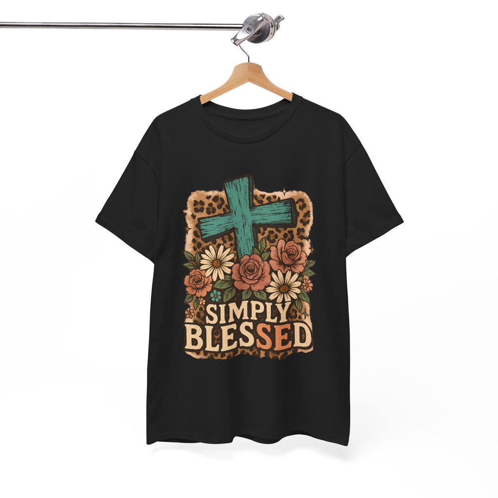Simply Blessed Heavy Cotton Tee