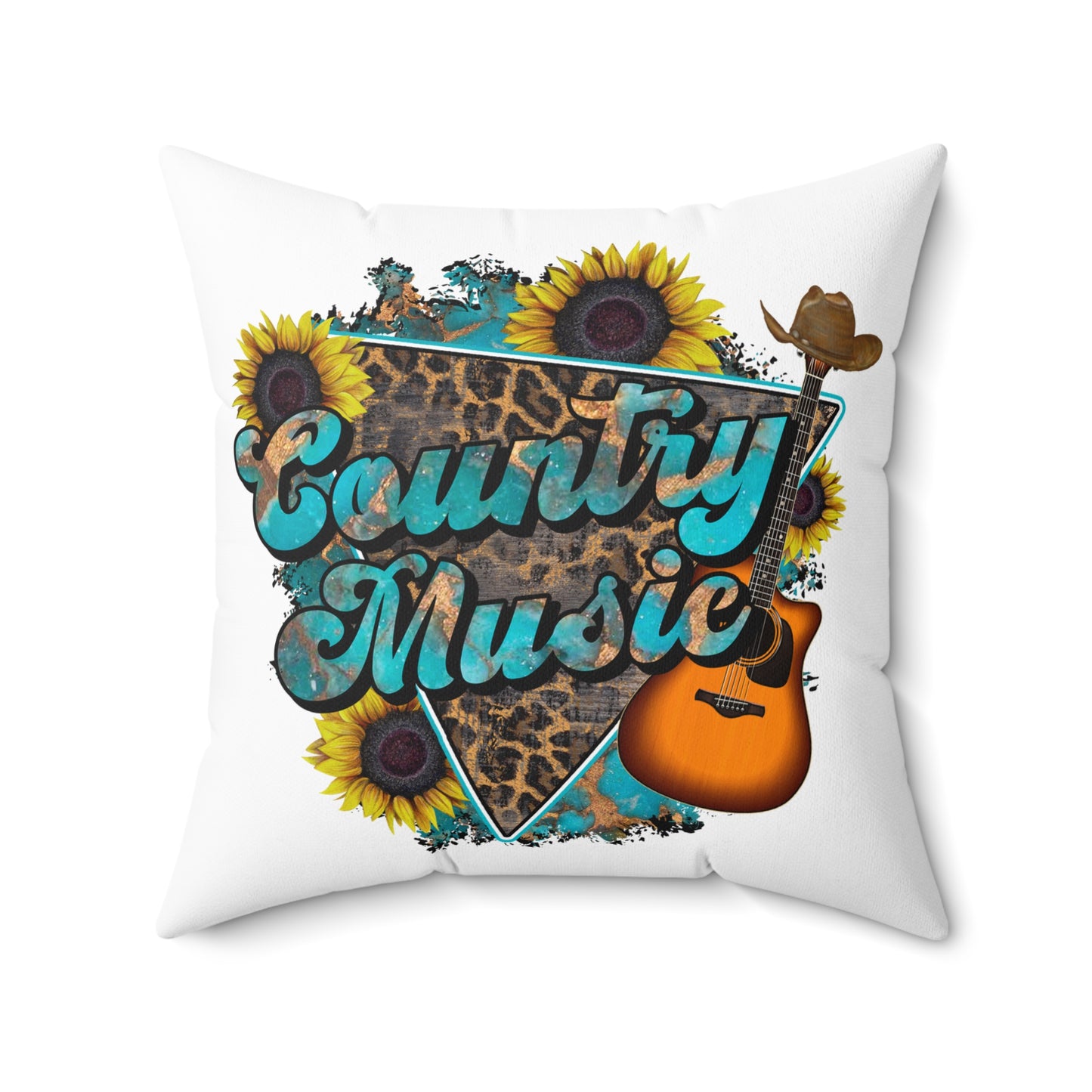 Spun Polyester Square Pillow