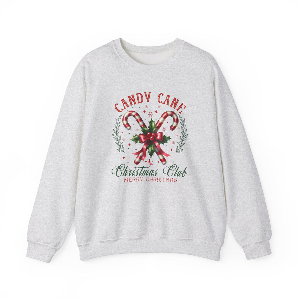 Candy Cane Christmas Club Sweatshirt - Heavy Blend™ Crewneck