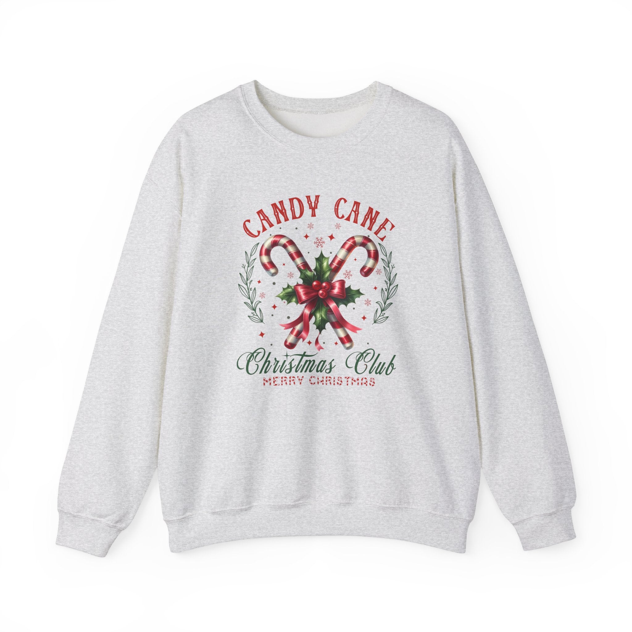 Candy Cane Christmas Club Sweatshirt - Heavy Blend™ Crewneck