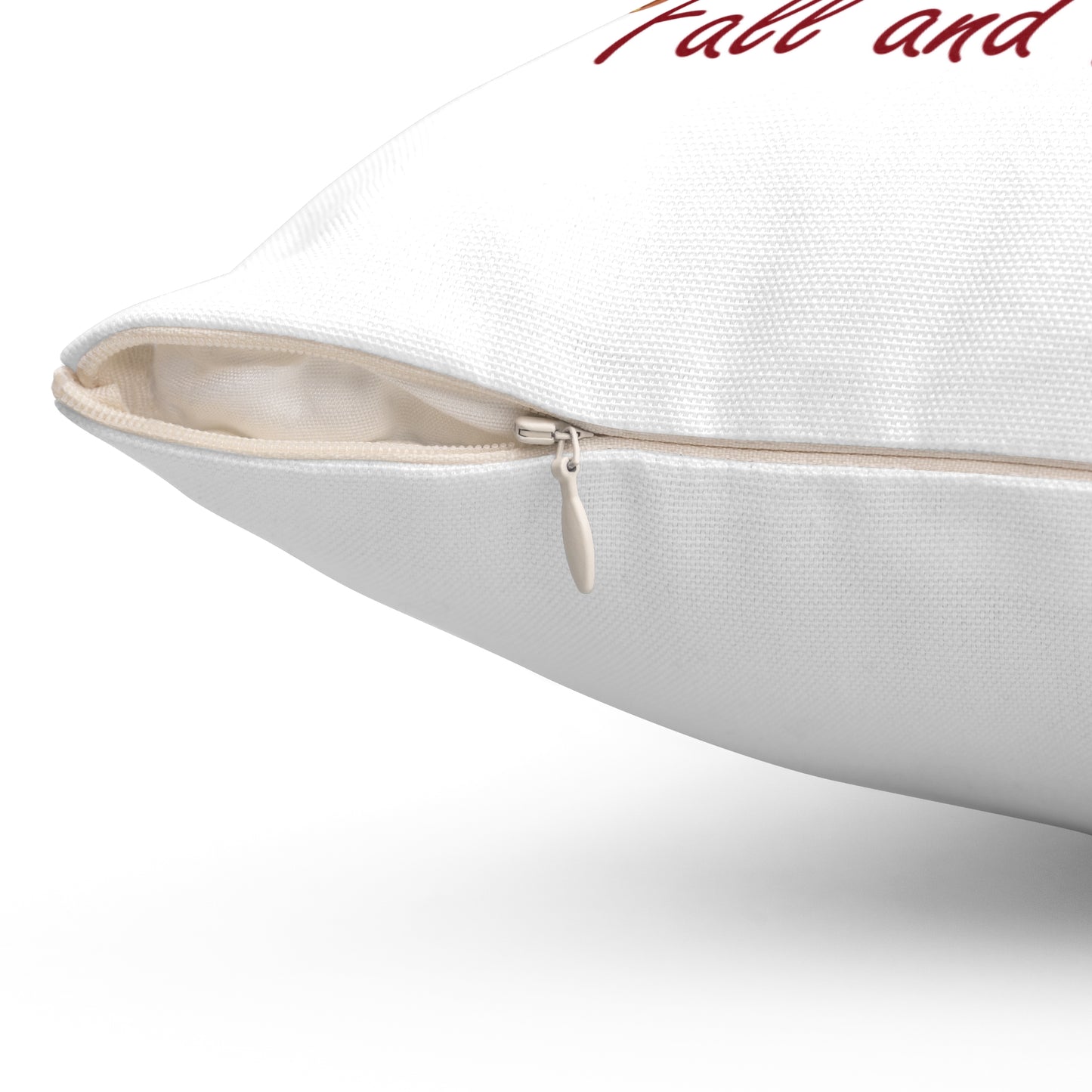 Fall and Blessings Pink Pumpkin Decorative Pillow