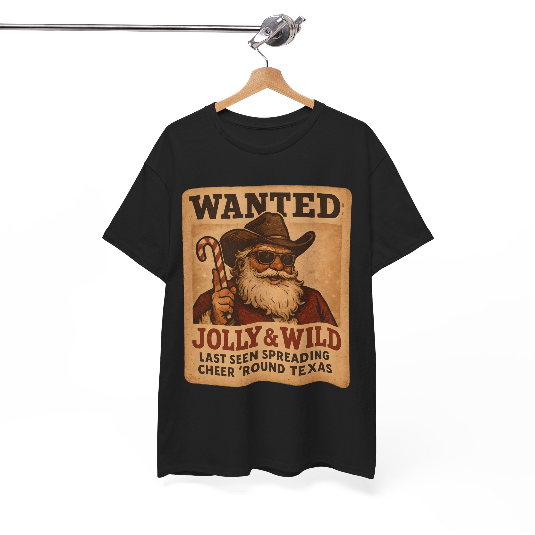 Wanted Jolly & Wild Santa T‑Shirt