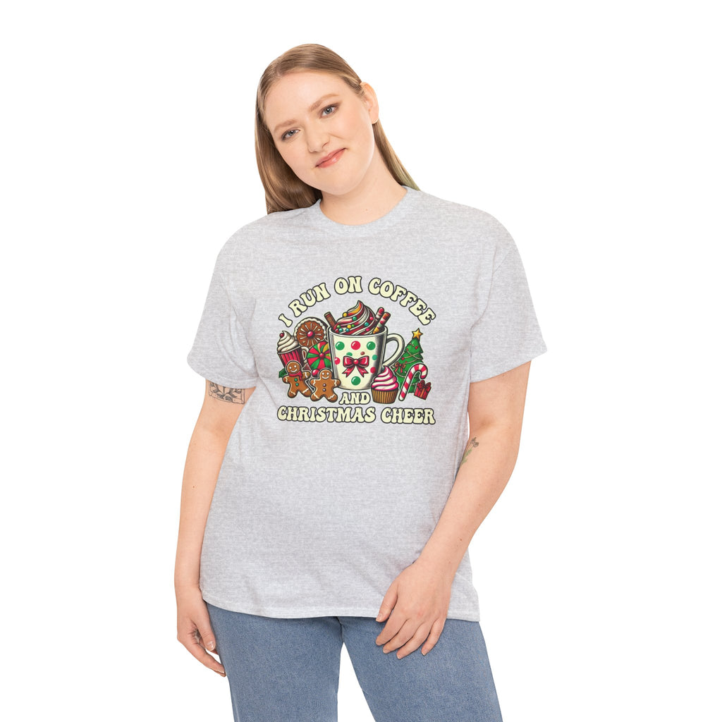 Funny Christmas Coffee Heavy Cotton Tee