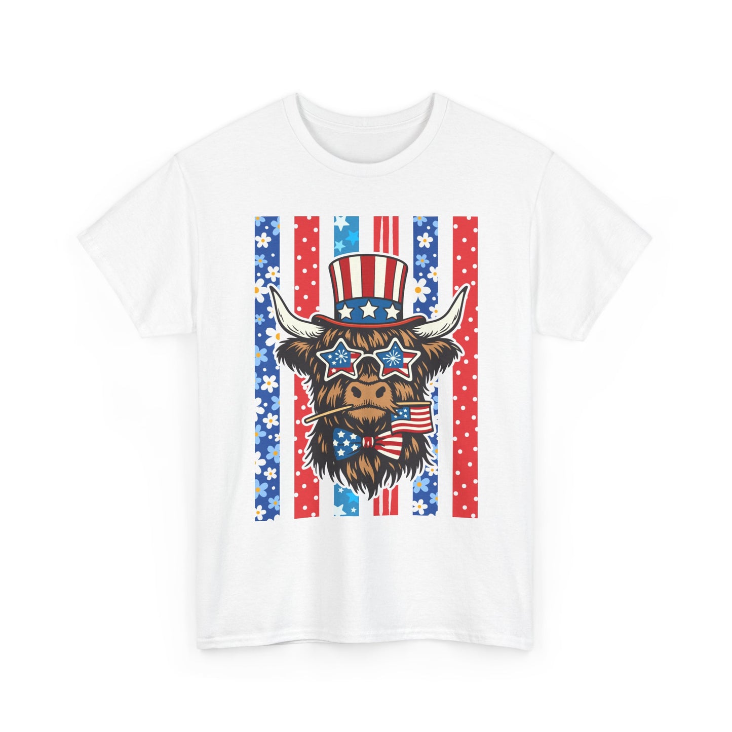 American Flag Western Tee (Stars & Stripes)