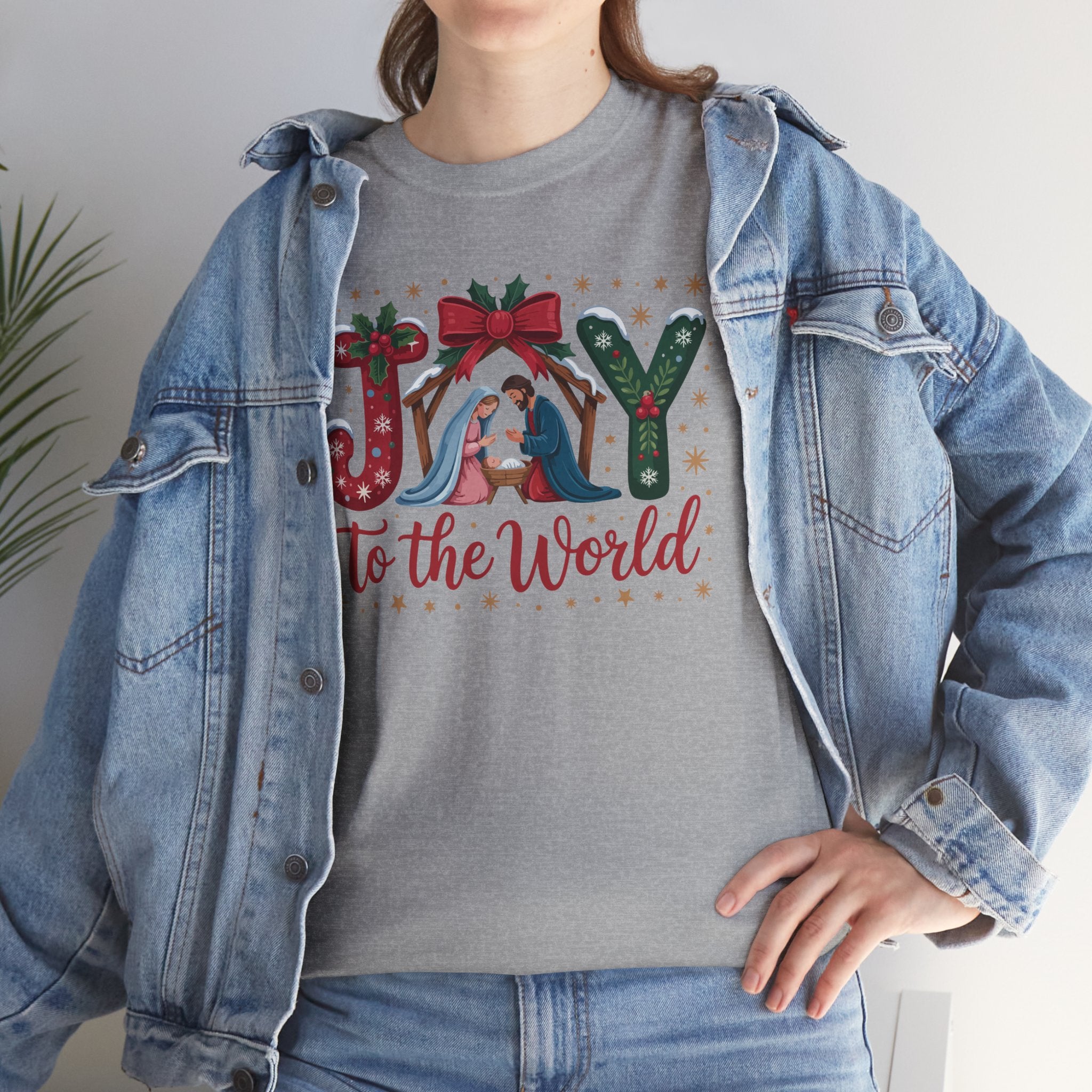 Joy to the World Christmas Tee