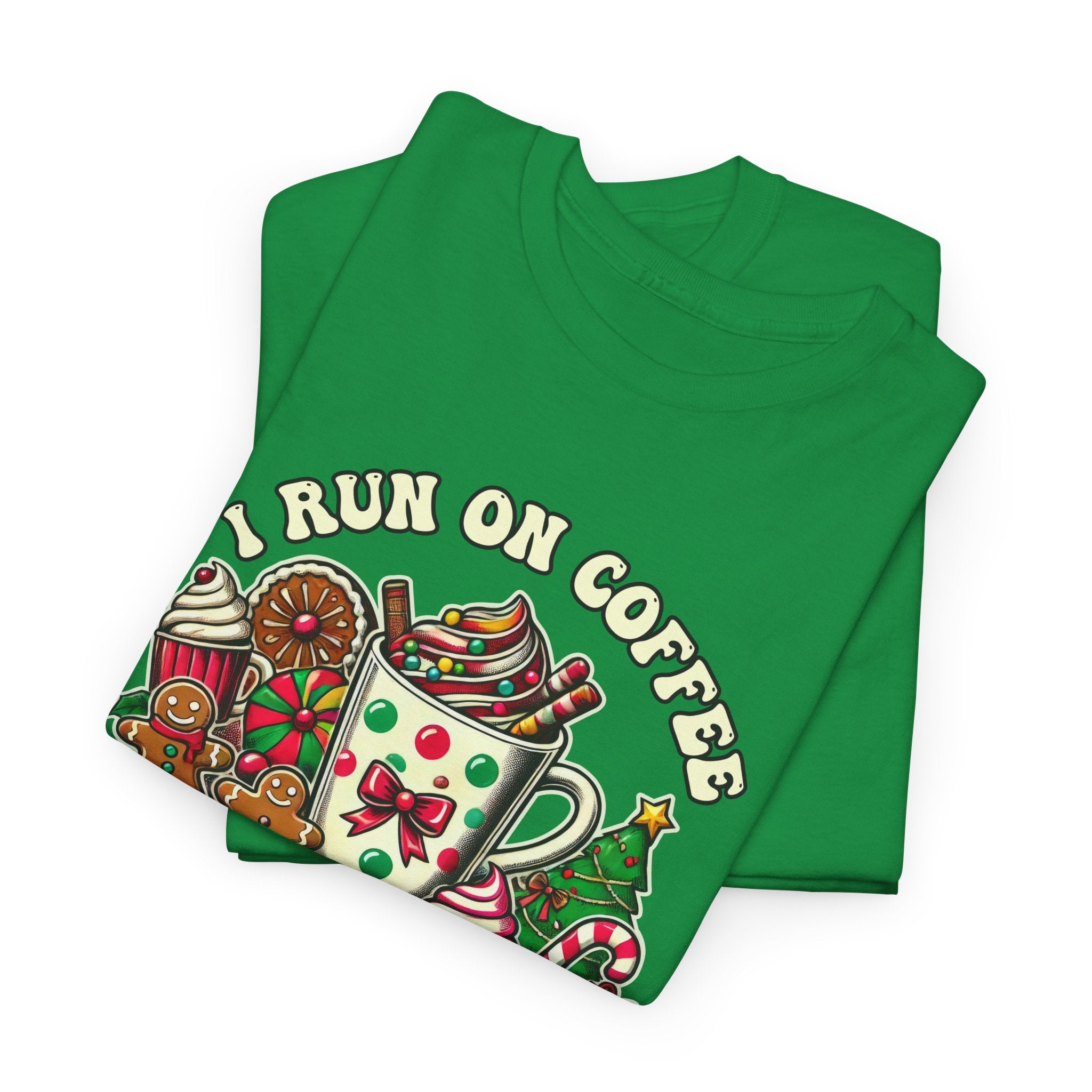 Funny Christmas Coffee Heavy Cotton Tee