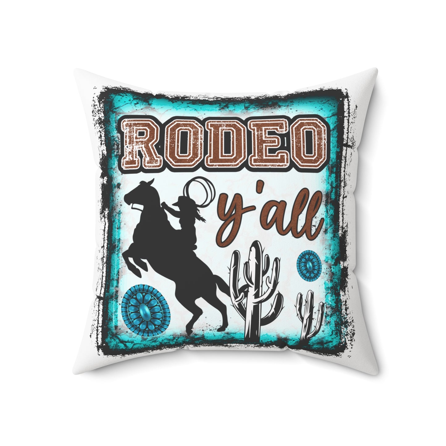 Spun Polyester Square Pillow