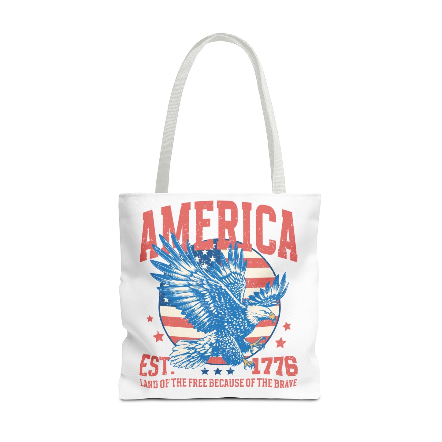 American Eagle Land of the Free Tote Bag