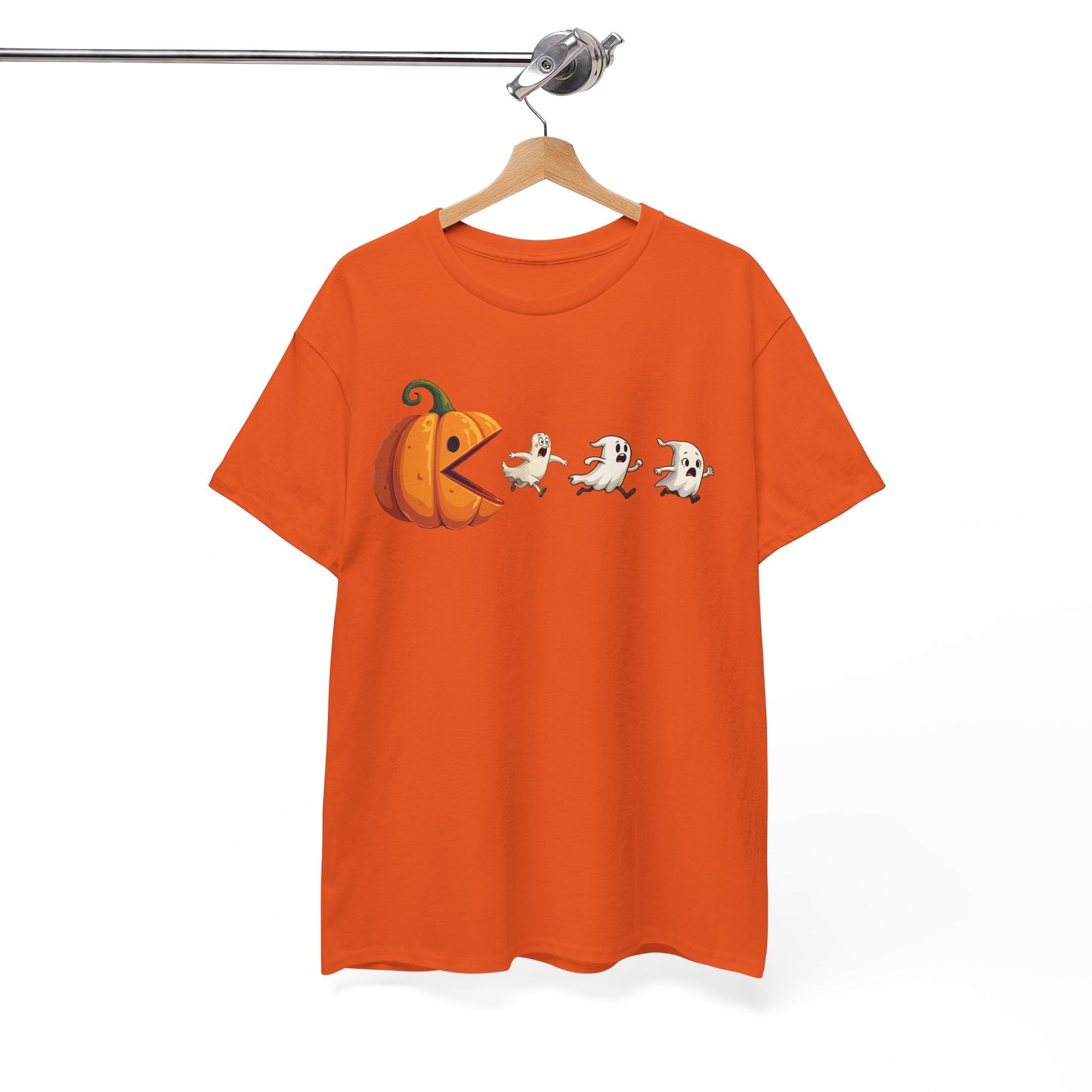 Playful Pumpkin Pac-Man Tee