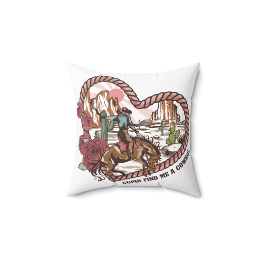 Spun Polyester Square Pillow