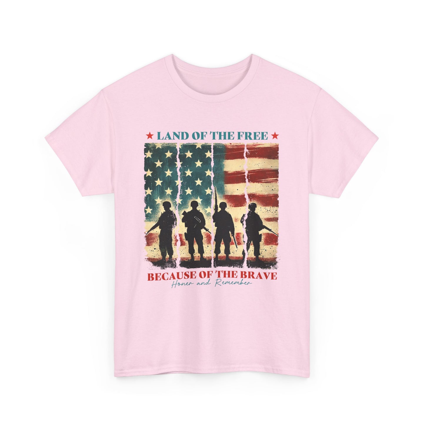 Land of the Free, Because of the Brave-Tee
