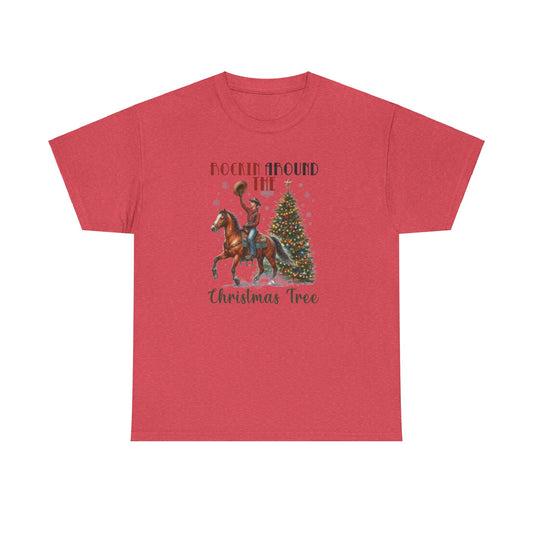 Rockin' Around the Christmas Tree Heavy Cotton Tee