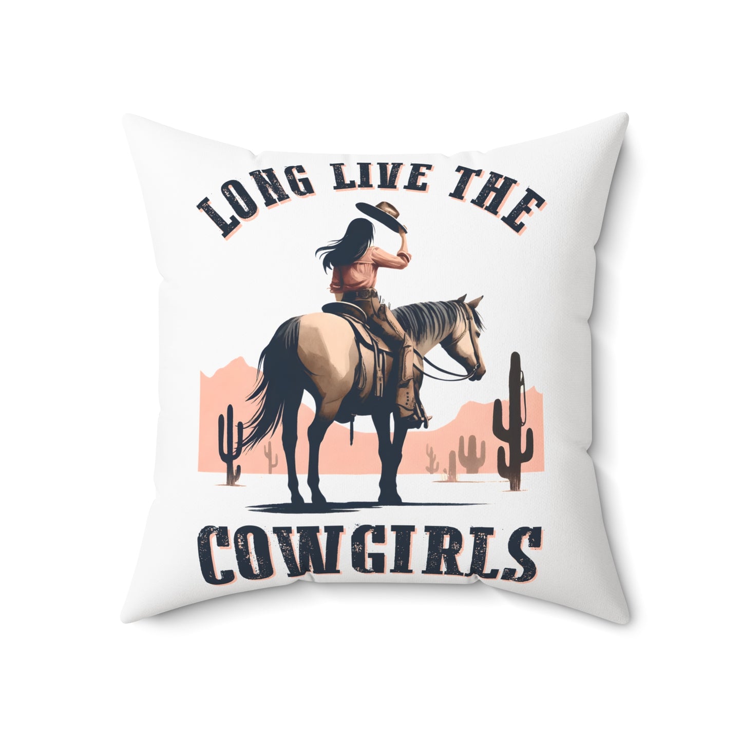 Spun Polyester Square Pillow