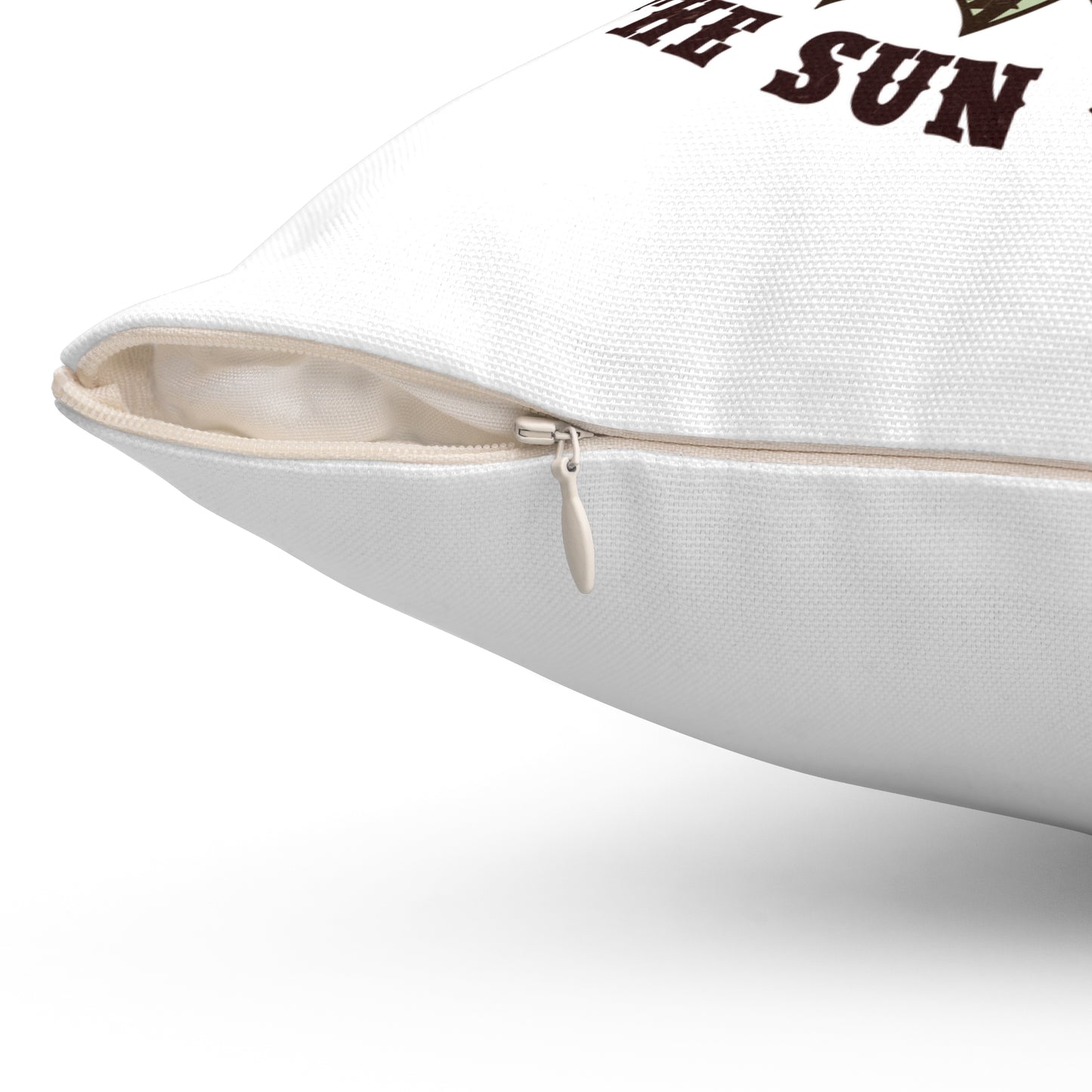 Spun Polyester Square Pillow