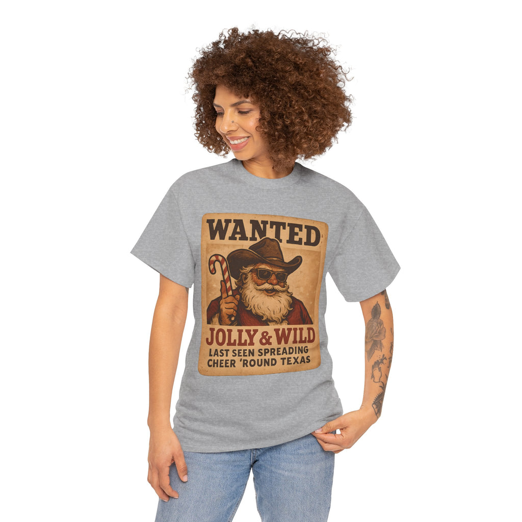 Wanted Jolly & Wild Santa T‑Shirt
