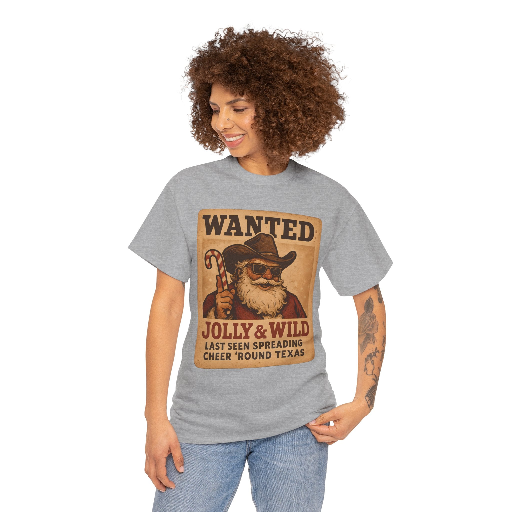 Wanted Jolly & Wild Santa T‑Shirt