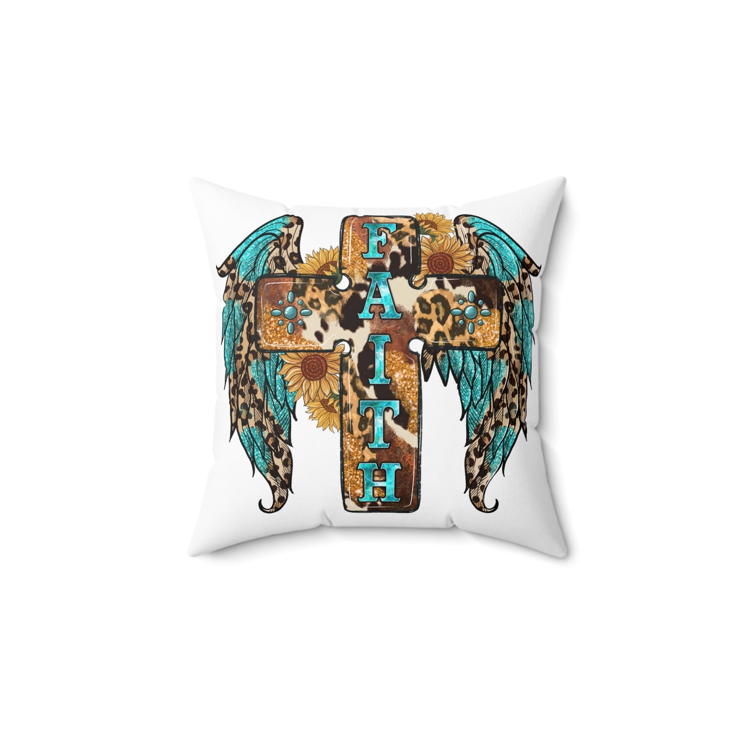 Spun Polyester Square Pillow