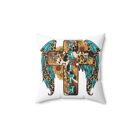 Spun Polyester Square Pillow