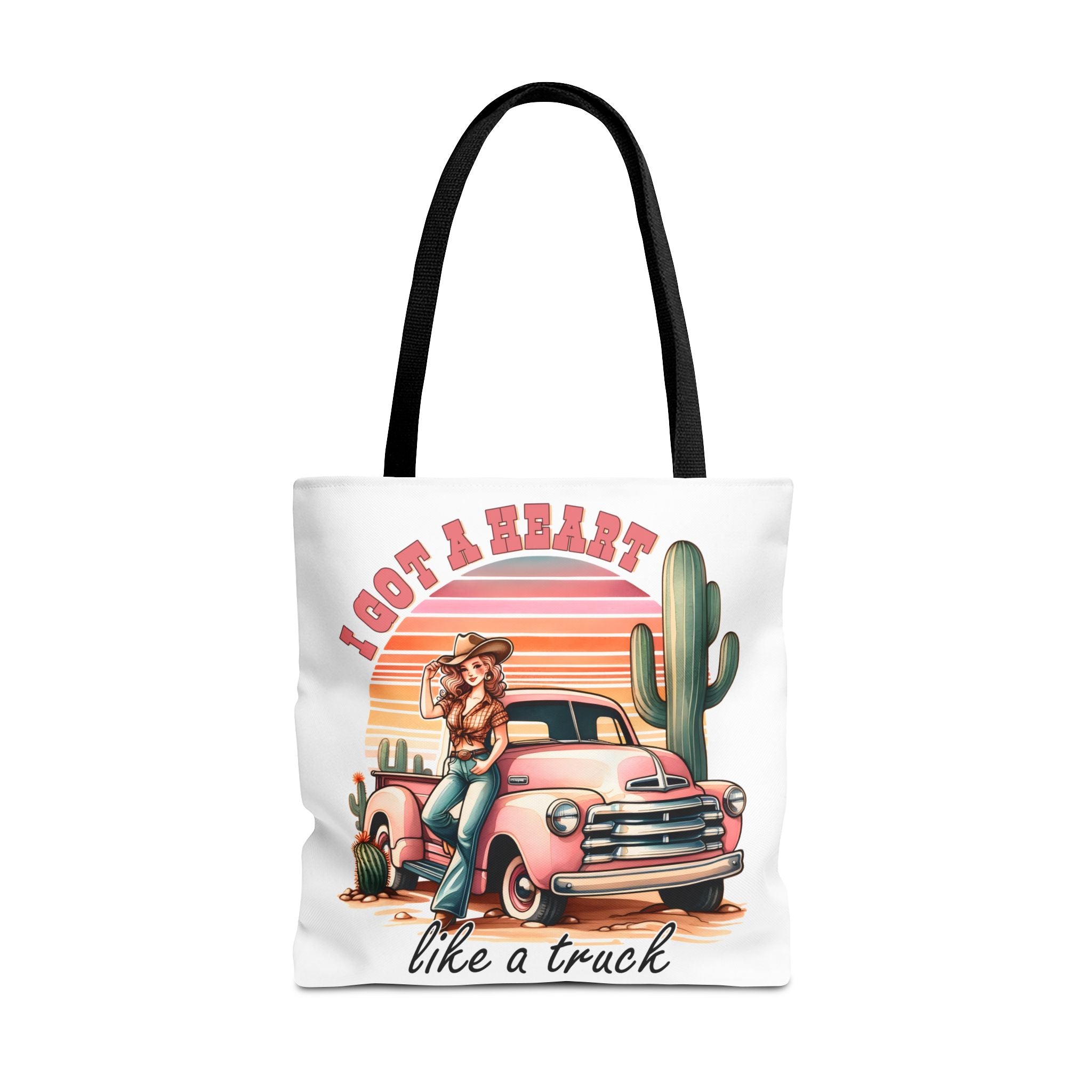 Heart Like a Truck Tote Bag