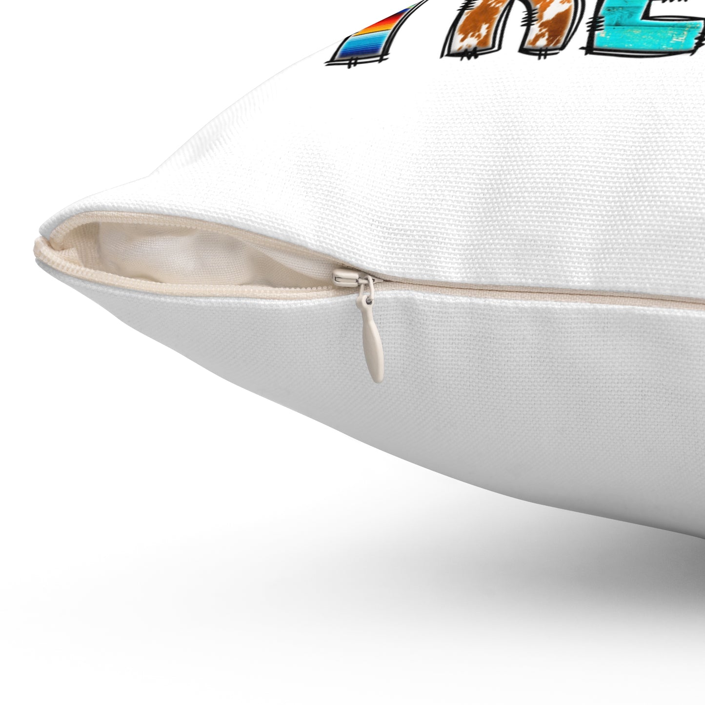 Spun Polyester Square Pillow