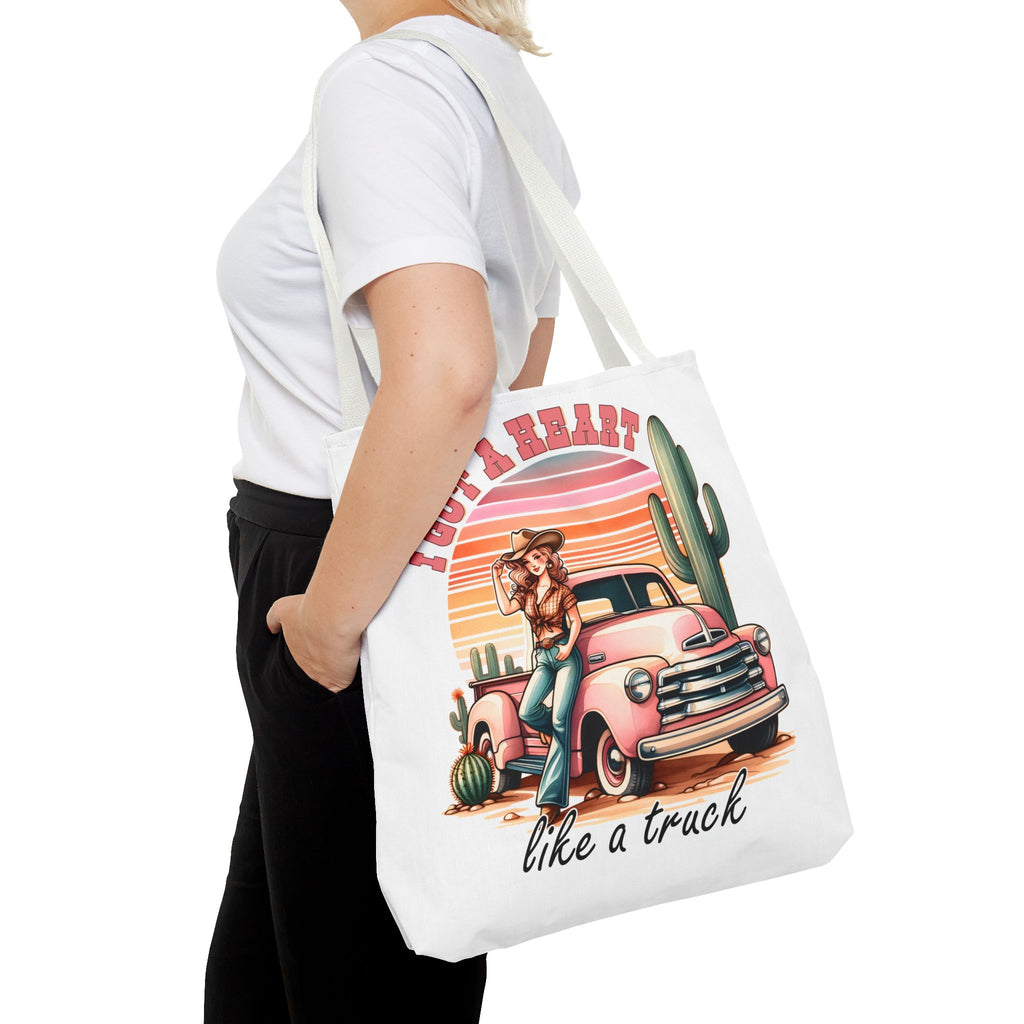 Heart Like a Truck Tote Bag