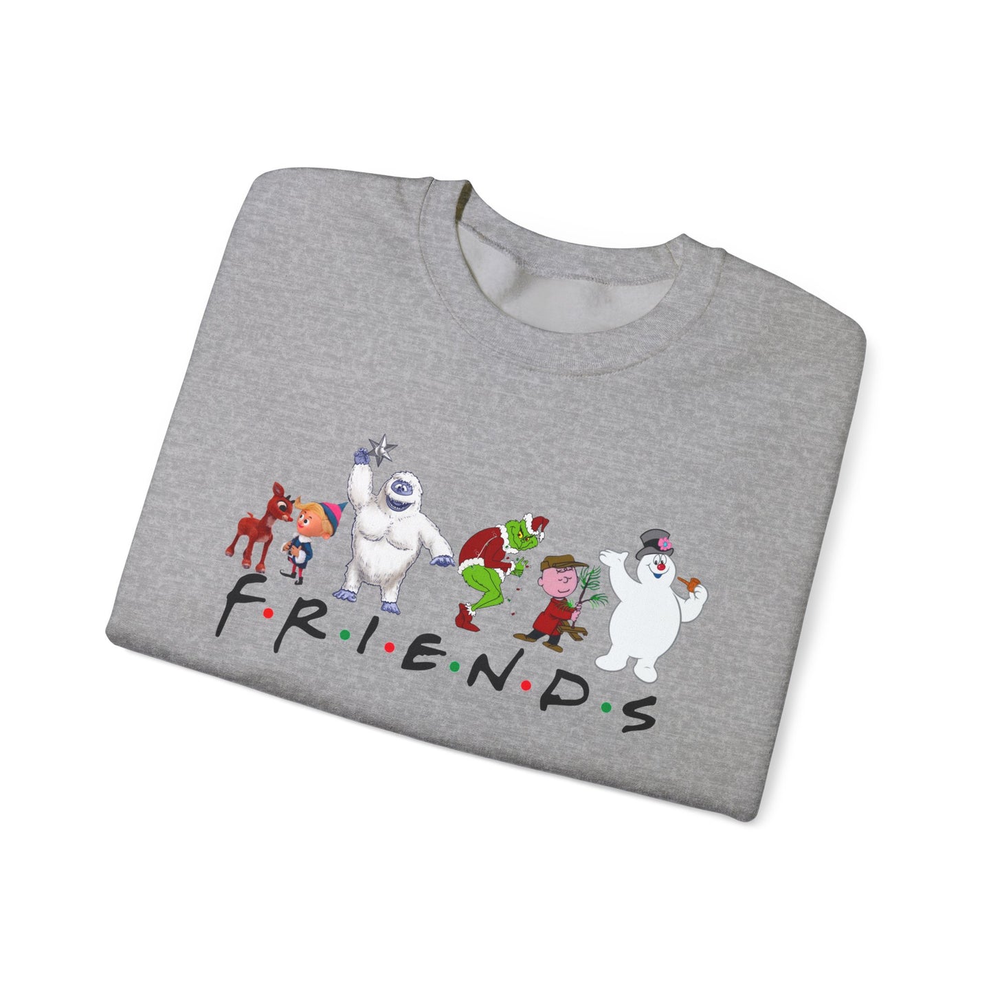 Whimsical Friends Crewneck Sweatshirt