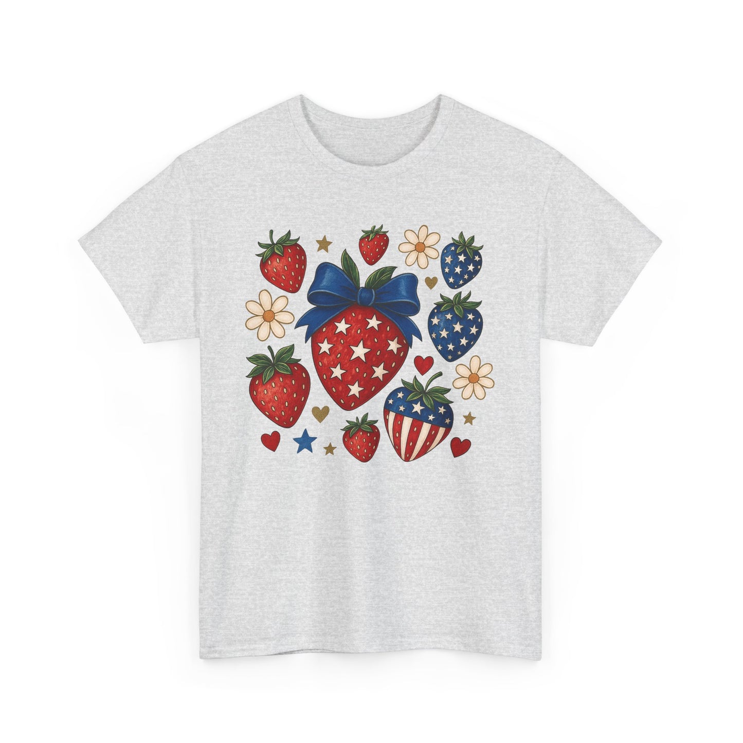 Patriotic Strawberry Tee
