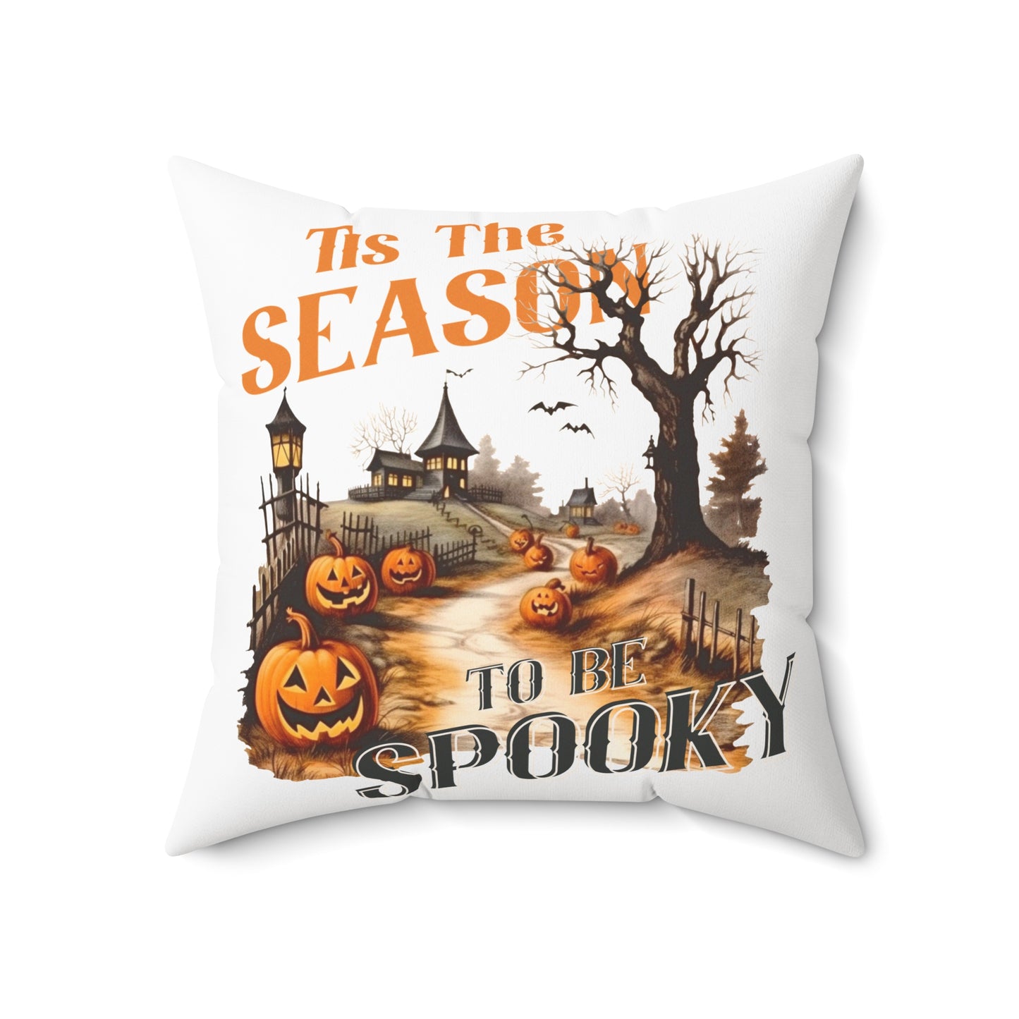 Spun Polyester Square Pillow