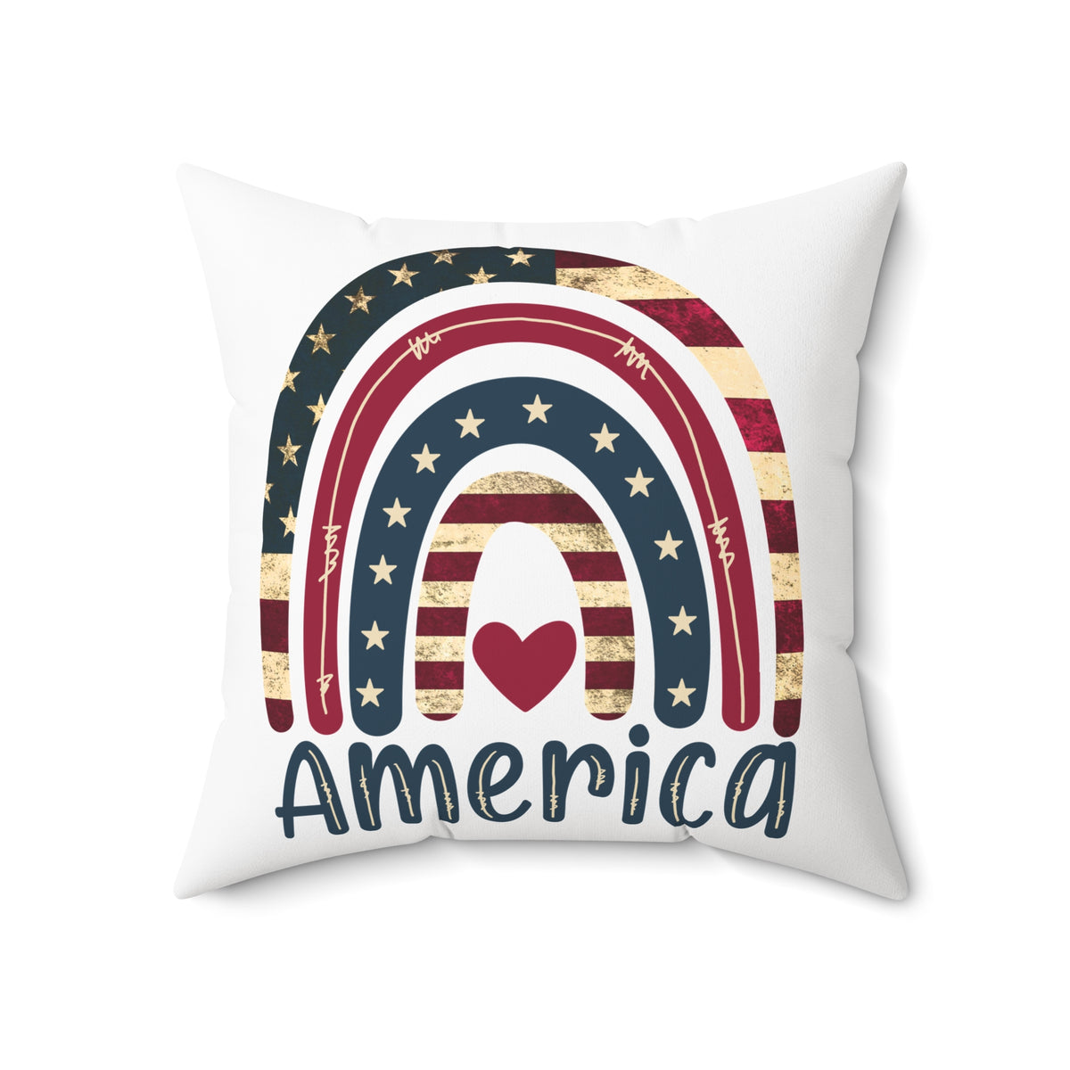 American Throw Pillow